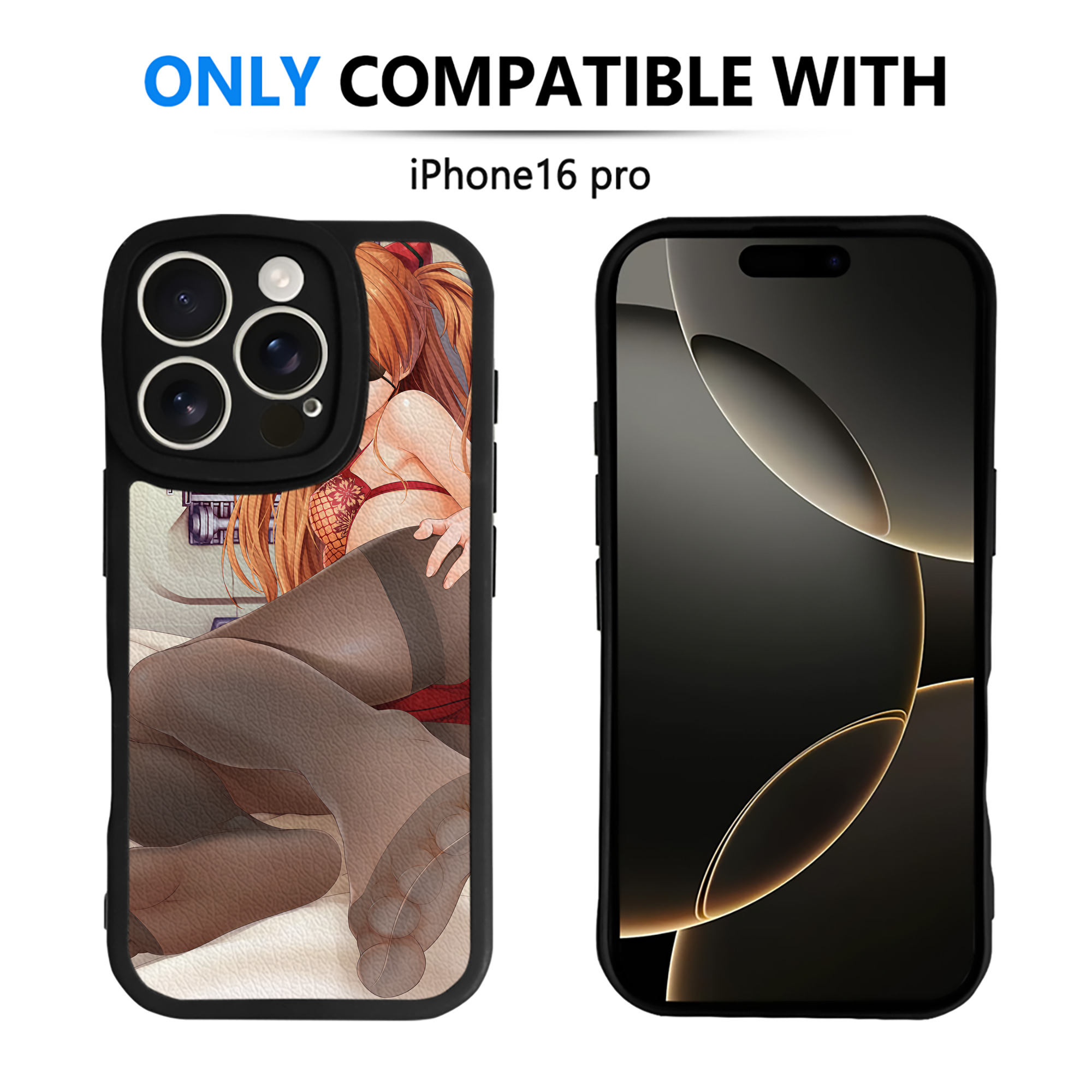 （画像用） EVA 新世紀エヴァンゲリオン 【iPhone 16シリーズ対応】シリコンスマホケース（レザー調） 材質：シリコン